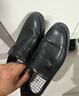 意爾康皮鞋秋季商務(wù)休閑套腳皮鞋舒適牛皮中老年爸爸鞋 97689W 黑色 42 曬單實(shí)拍圖