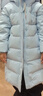 優(yōu)衣庫童裝男童女童高級保暖羽絨大衣外套長(cháng)款羽絨服478153 61 水藍色 160 曬單實(shí)拍圖