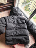 優(yōu)衣庫男裝女裝無(wú)縫羽絨連帽外套夾克羽絨服478279 09 黑色 XL 曬單實(shí)拍圖
