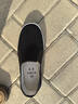 3514老北京布鞋一腳蹬勞保布鞋工作鞋輕便爸爸鞋傳統男布鞋 黑色41 曬單實(shí)拍圖