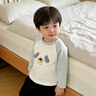 波步（BORBOON B）寶寶T恤春裝2026新款打底衣嬰兒內搭長(cháng)袖上衣春秋款百搭男童衣服 【白色】8218 80 曬單實(shí)拍圖