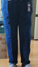 中老年牛仔褲女春秋款直筒褲高腰彈力媽媽褲冬季加絨加厚長(cháng)褲顯瘦 深藍色 常規 春秋款 4XL 146-150斤 曬單實(shí)拍圖