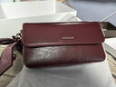 百麗馬年系列包包女2026春季商場(chǎng)款真皮腋下包BL877AX6預售 酒紅 F 曬單實(shí)拍圖