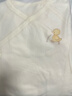 全棉時(shí)代嬰兒針織蝴蝶衣純棉新生兒衣服滿(mǎn)月寶寶四季 鴨+黃 59碼 曬單實(shí)拍圖