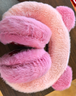 迪士尼女孩耳罩冬季加絨保暖耳捂子兒童耳暖護耳防寒耳包DSS76409草莓色 曬單實(shí)拍圖