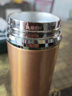 Fofana德國品牌足銀保溫杯泡茶水杯子男女士商務(wù)高檔實(shí)用生日禮物送長(cháng)輩 香檳色【70g銀 證書(shū)】 460ml 曬單實(shí)拍圖