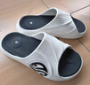 回力運動(dòng)拖鞋男浴室內戶(hù)外穿減震防滑厚底涼拖鞋HL3967白黑色44-45碼 曬單實(shí)拍圖