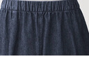 MUJI 女式 水洗 牛仔 輕便裙長(cháng)半身裙女裙子女裝26年春季 BE200A6S 深藏青色 S （155/62A） 曬單實(shí)拍圖