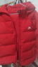 安踏兒童男女童2025年秋冬季跑訓跑步系列四防科技羽絨服 經(jīng)典紅5902-7 1906 165 （充絨量168g） 曬單實(shí)拍圖
