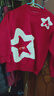 左西男童紅色毛衣兒童冬季2025新款男孩加厚新年服毛線(xiàn)衣 紅色 150 曬單實(shí)拍圖