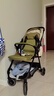 京物質(zhì)選嬰兒推車(chē)輕便折疊0-3歲可坐可躺帶減震口袋推車(chē)2遛娃神器高景觀(guān)椅 【復古綠】雙向推行/一秒收車(chē) 新生兒寶寶護脊車(chē) 曬單實(shí)拍圖
