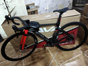 薩瓦SAVAEX-7鋁合金公路車(chē)R4700油壓碟剎一體彎把變速自行車(chē)競速賽車(chē) 黑焰紅【R4700-純油碟-20速】 47【建議160cm-170cm】 曬單實(shí)拍圖