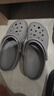 京東京造【專(zhuān)業(yè)防滑】eva洞洞鞋浴室防臭戶(hù)外外穿踩屎感拖鞋男灰色42-43 曬單實(shí)拍圖