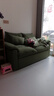 斐思萊樂(lè )折疊沙發(fā)床單雙人客臥兩用伸縮床小戶(hù)型云朵沙發(fā)多功能可拆洗沙發(fā) 松針綠1.5m雙人位【可拆洗】 曬單實(shí)拍圖