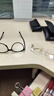 GOGOSOON素顏金絲無(wú)框眼鏡近視女度數可配高級感無(wú)邊框純欲防藍光銀色鏡框 曬單實(shí)拍圖