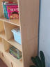 實(shí)木芯書(shū)架儲物柜一體客廳收納柜子帶柜門(mén)簡(jiǎn)易書(shū)架落地置物架 【實(shí)木生態(tài)板】嶼山雪松木色-120 【組裝款-送安裝工具及教程】 曬單實(shí)拍圖