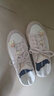 FILAFUSION斐樂(lè )潮牌女鞋一腳蹬半拖帆布鞋夏季板鞋穆勒鞋運動(dòng)鞋 雪白/紗白-SJ 39 曬單實(shí)拍圖
