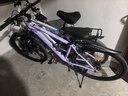鳳凰（Phoenix） 上海鳳凰山地自行車(chē)成人男士女式學(xué)生變速寬胎越野賽車(chē)公路單車(chē) 鋼架輻條輪紫【省力全軸承】 26寸24速【參考:158-188cm】 曬單實(shí)拍圖
