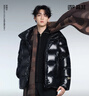 高梵【田栩寧同款】黑金鵝絨服先鋒5.0五格男士羽絨服休閑潮流面包服 5格黑色 L 曬單實(shí)拍圖