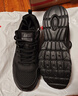 安踏男鞋運動(dòng)鞋男春夏季男士軟底網(wǎng)面透氣跑步鞋休閑鞋皮面防水鞋子男 【熱賣(mài)推薦款春季新款男鞋】黑色 39 （6.5碼） 曬單實(shí)拍圖