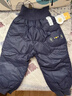 巴拉巴拉童裝嬰兒羽絨褲男童長(cháng)褲女童褲子冬裝保暖褲寶寶高腰護肚萌趣可愛(ài) 曬單實(shí)拍圖