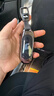 重巖適用理想L9鑰匙套25款L7新L8/L6/MEGA高檔pro殼max/Ultra汽車(chē)包扣 理想A款鑰匙-槍黑色（車(chē)標扣） 曬單實(shí)拍圖
