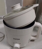 蘇泊爾（SUPOR）不銹鋼電煮鍋 電蒸鍋 多功能家用宿舍泡面小火鍋 2.5L帶蒸屜小燉鍋 蒸煮一體電熱鍋H25YK681A 曬單實(shí)拍圖