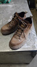 公牛世家馬丁靴男冬季新款英倫風(fēng)中高幫鞋子男款戶(hù)外休閑男士工裝靴子 曬單實(shí)拍圖