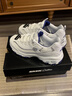 斯凱奇（Skechers）男女鞋小白熊休閑鞋子厚底增高百搭運動(dòng)軟底老爹鞋99999863 白色/海軍藍色/WNV 38 曬單實(shí)拍圖