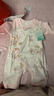 全棉時(shí)代超柔嬰兒衣服寶寶春秋抗菌風(fēng)柔棉連體衣新生兒睡衣 秋瓷粉59碼 曬單實(shí)拍圖