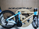 鳳凰山地自行車(chē)成人男女青少年油壓碟剎越野減震鋁合金車(chē)架山地車(chē)單車(chē) 油碟/比安奇/全軸承/輻條輪 26英寸（適合身高160-180） 24速藍圖定位變速【鋁合金車(chē)架】 曬單實(shí)拍圖