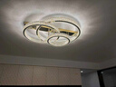 世瀾輕奢臥室燈現代簡(jiǎn)約客廳書(shū)房led吸頂燈具推薦中山燈飾全屋搭配 單層-直徑50cm-無(wú)極調光 曬單實(shí)拍圖