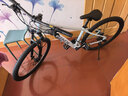 千里達26款M985ELITE山地自行車(chē)禧瑪諾21速油壓碟剎學(xué)生成人通勤單車(chē) 星途藍- 21速 27.5*15寸 推薦:150-170cm左右 曬單實(shí)拍圖