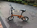 大行（DAHON）KT610折疊自行車(chē)16英寸城市通勤迷你成人男女學(xué)生小輪單車(chē) 橙色 曬單實(shí)拍圖