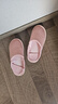 果洛菲月子鞋產(chǎn)后包跟孕婦鞋春秋坐月子秋冬女夏季孕婦鞋 粉色 38-39 曬單實(shí)拍圖