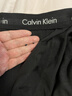 Calvin Klein CK 男士平角內褲套裝 3條裝 U2664G 送男友禮物 YKS字母黑灰 XL 曬單實(shí)拍圖