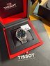 天梭（TISSOT）【官方授權店】瑞士手表 新款PR100系列防水石英腕表 黑盤(pán)鋼帶T150.410.11.051.00 曬單實(shí)拍圖