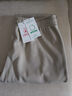 安踏（ANTA）運動(dòng)褲男2026春秋季青年男士針織透氣戶(hù)外休閑健身跑步束腳褲男 -4松卡其【加絨束腳褲】 XL /180 適合140-160斤 曬單實(shí)拍圖