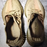 阿迪達斯Yeezy350臟橙天使青少年學(xué)生休閑鞋FZ5240 UK3.536 曬單實(shí)拍圖
