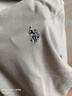 U.S. POLO ASSN.polo衫男翻領(lǐng)秋季純棉商務(wù)休閑長(cháng)袖t恤男士高端上衣 灰色 XL 曬單實(shí)拍圖