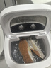 美的（Midea）4.5kg半自動(dòng)洗鞋機迷你家用小型洗衣機仿生手洗刷鞋機 360°全方位清潔懶人租房神器洗鞋機MXX45VWE 曬單實(shí)拍圖