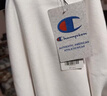 Champion冠軍衛衣2024春季新款刺繡男圓領純色上衣休閑簡約校園女 米白色 M 曬單實拍圖