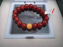 百年老鳯祥紅瑪瑙黃玉手串配黃水晶轉運紅色手鏈男士節日送女友 黃玉款【10mm】?jì)?yōu)選曜晶級冰種紅 曬單實(shí)拍圖