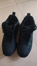 紅蜻蜓運動(dòng)鞋男冬季加絨保暖跑步鞋厚底減震輕便包底鞋EXD450571黑色41 曬單實(shí)拍圖