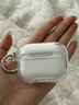 尚蘇適用 AirPods pro3保護套蘋(píng)果AirPodspro3保護殼pro三代藍牙耳機硅膠高級感支架自動(dòng)彈蓋鎖扣透明 曬單實(shí)拍圖
