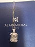 艾蘭米雪 ALAIN MICHAL光棱星軌培育鉆石項鏈鉑金3克拉生日禮物送女生 曬單實(shí)拍圖