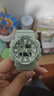 卡西歐（CASIO）G-SHOCK學(xué)生炫彩運動(dòng)防水防震男表經(jīng)典小方塊日韓手表新年禮物 GAX-100CSB-3APR嫩綠色 曬單實(shí)拍圖