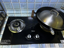 美的（Midea）家用猛火灶燃氣灶雙灶臺大火力灶具雙眼灶爐灶 天然氣灶臺式嵌入式臺嵌兩用煤氣灶雙灶液化氣爐具 【人氣性?xún)r(jià)比推薦】4.5KW猛火灶 （管道天然氣灶） 曬單實(shí)拍圖