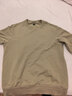 京東京造純棉衛衣男士26新款春秋外套男裝衣服打底衫t恤卡其綠L 曬單實(shí)拍圖