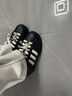 阿迪達斯（adidas）三葉草系列 女 SUPERSTAR II W 休閑鞋 IH1628 黑色 37 曬單實(shí)拍圖